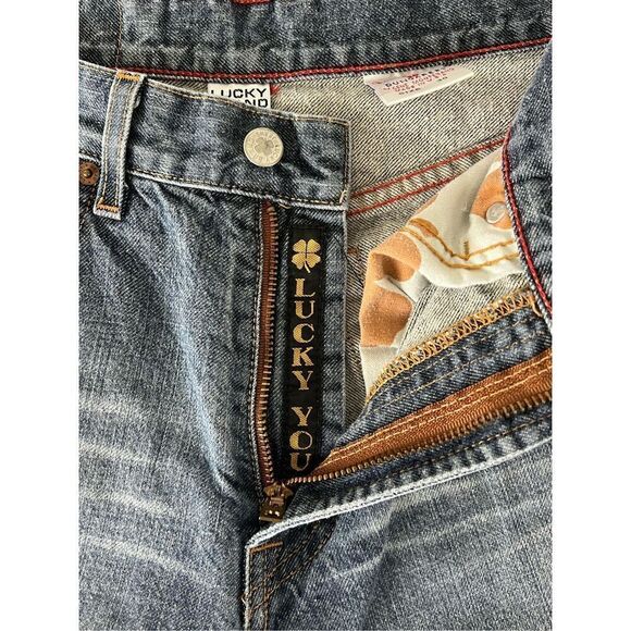 Lucky Brand Dungarees‎ American 🇺🇸 Made Size 30 Straight Leg - Picture 3 of 12